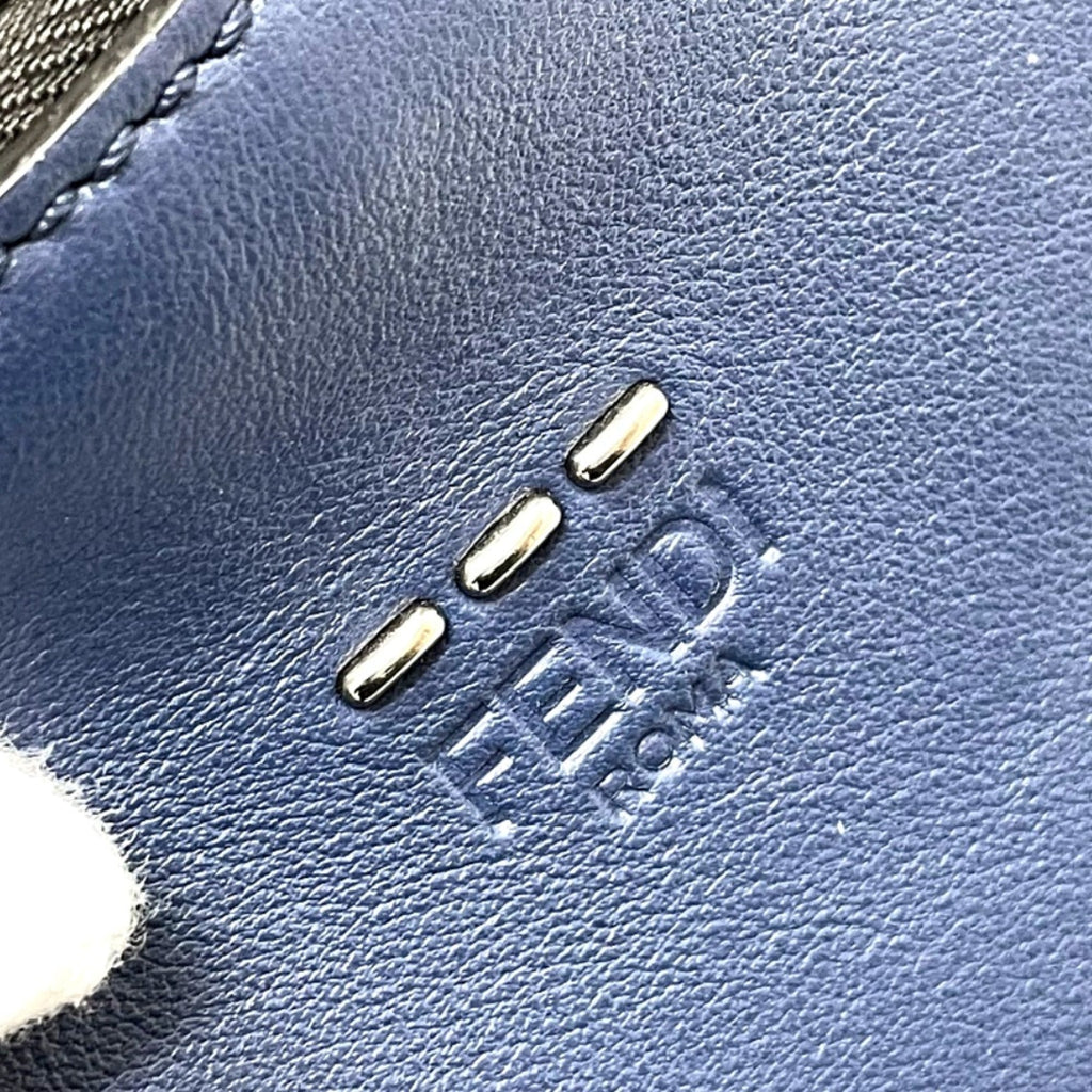 Fendi Navy Leather Briefcase