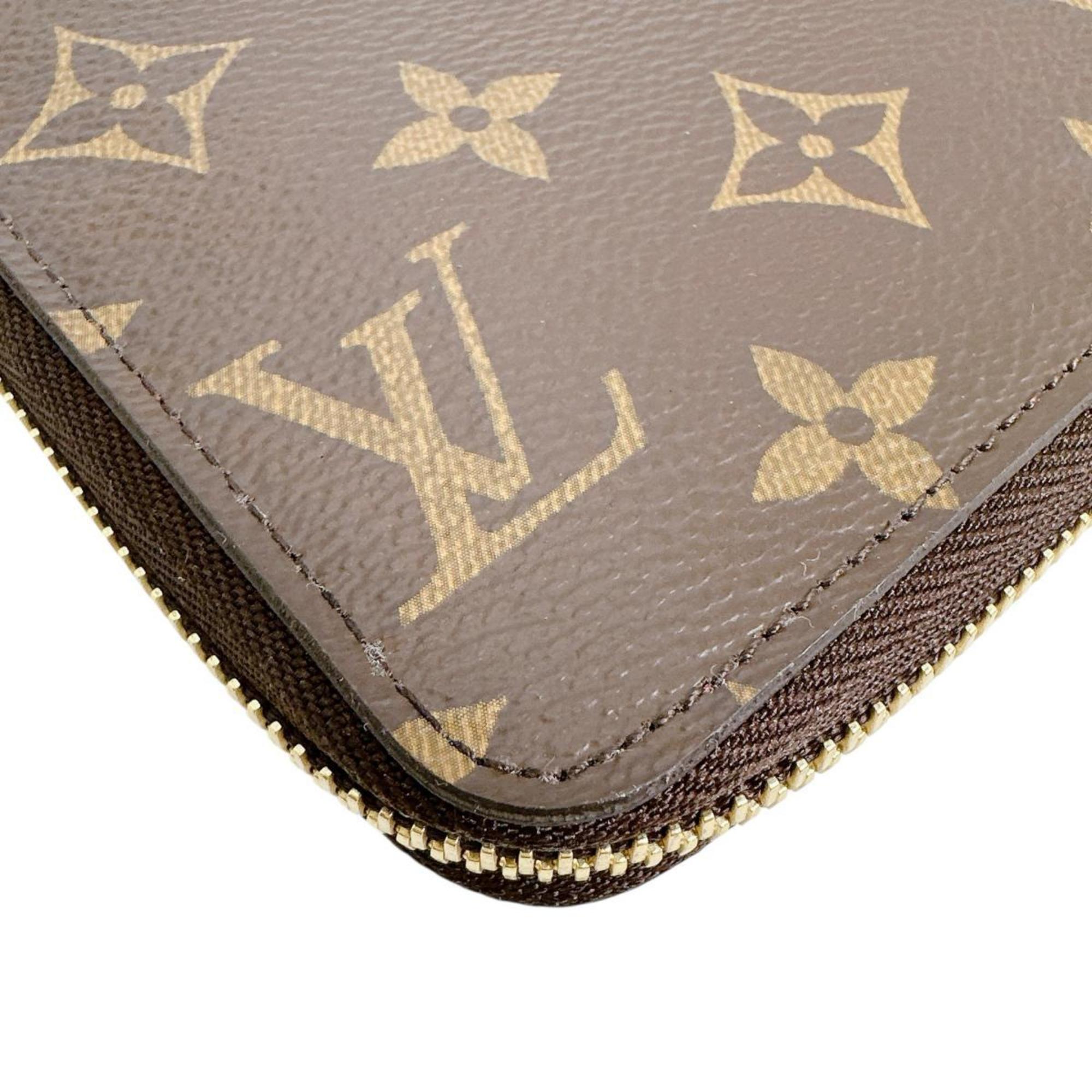 Louis Vuitton Brown Monogram Monogram Long Wallet