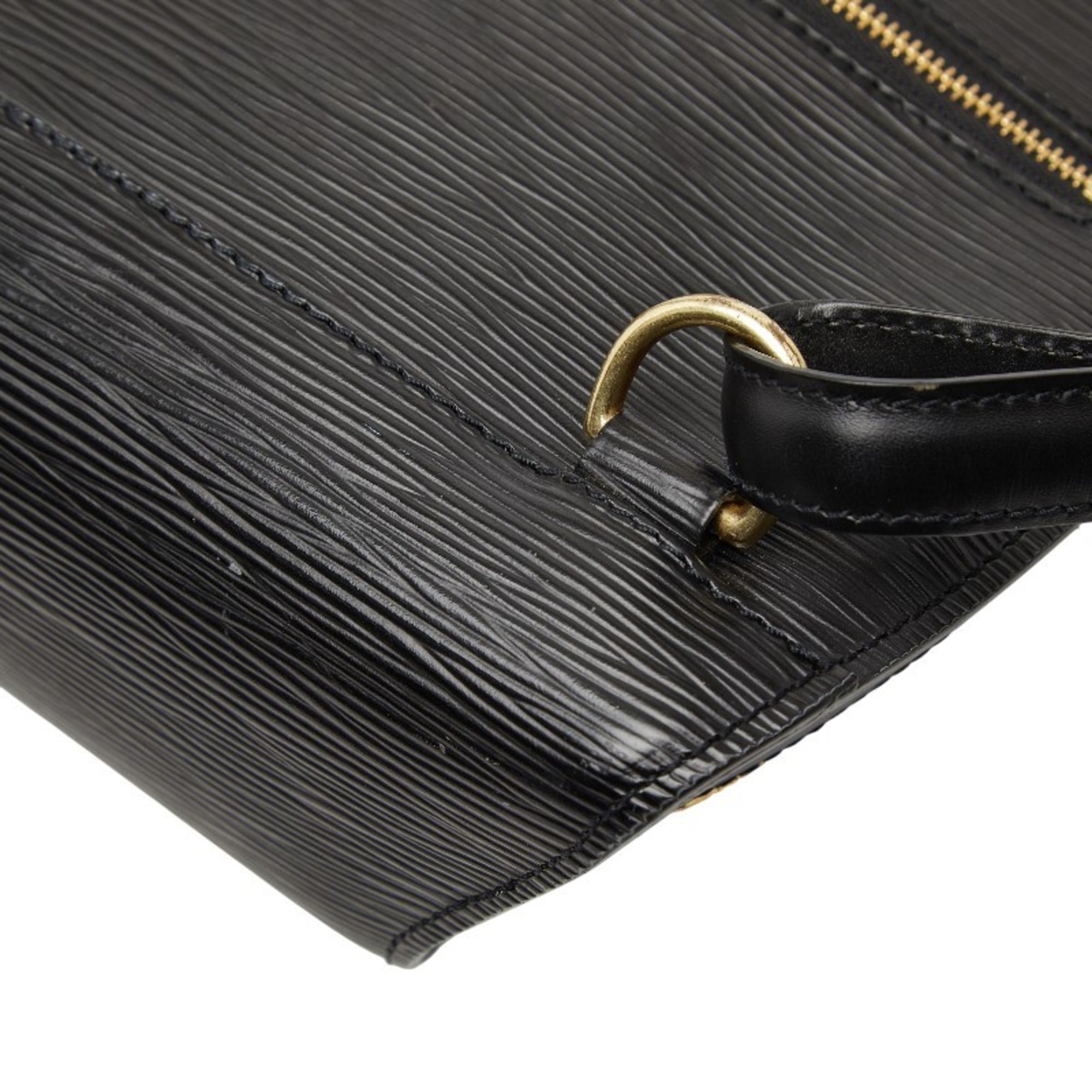 Louis Vuitton Black Noir Leather Backpack