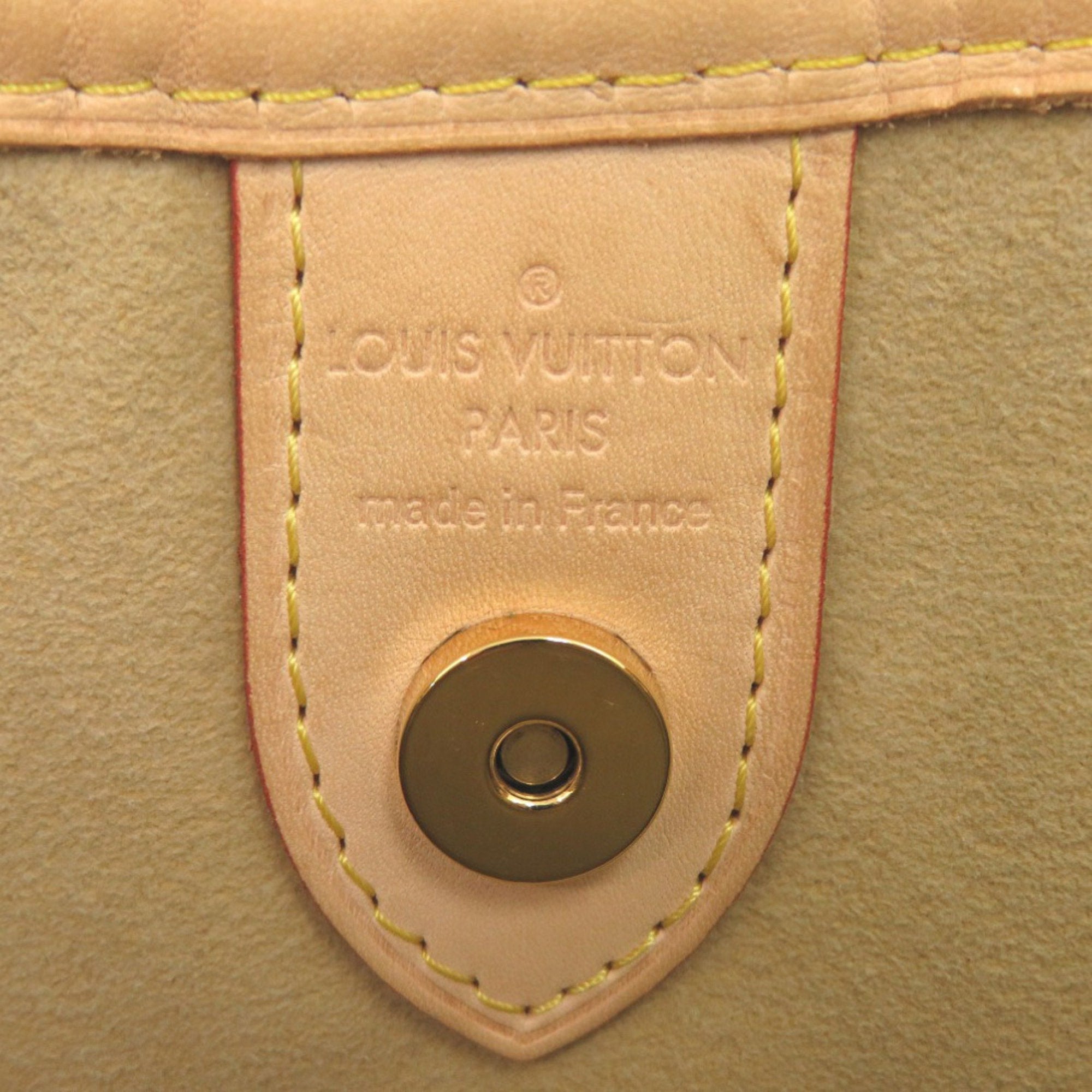 Louis Vuitton Brown Monogram Canvas Shoulder Bag