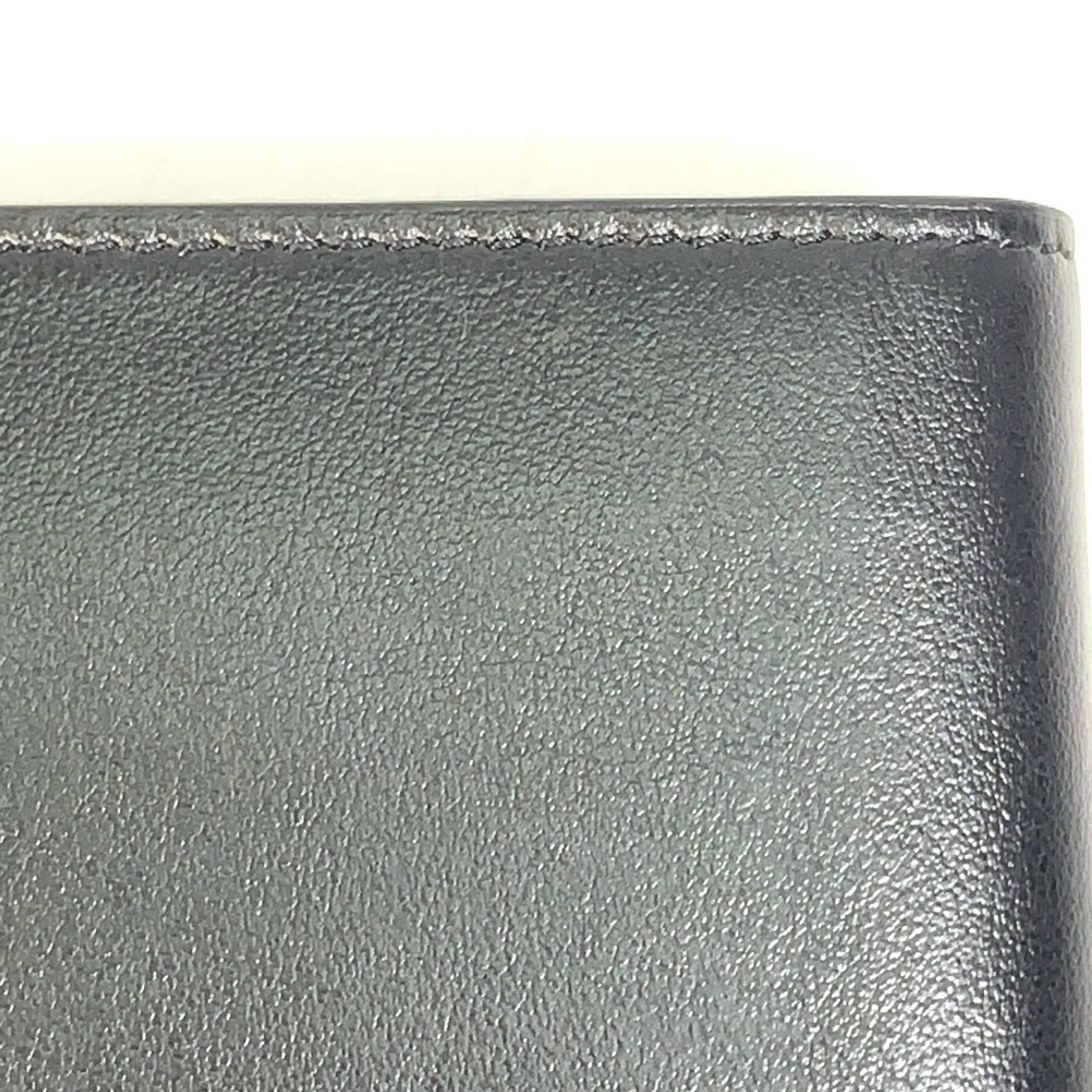 Celine Black Leather Wallet (Bi-Fold)