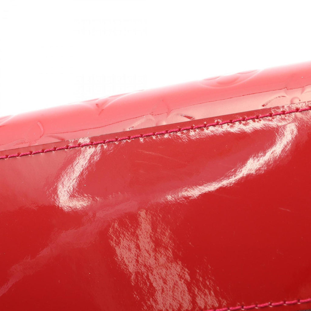 Louis Vuitton Indian Rose Red Color Vernis Handbag