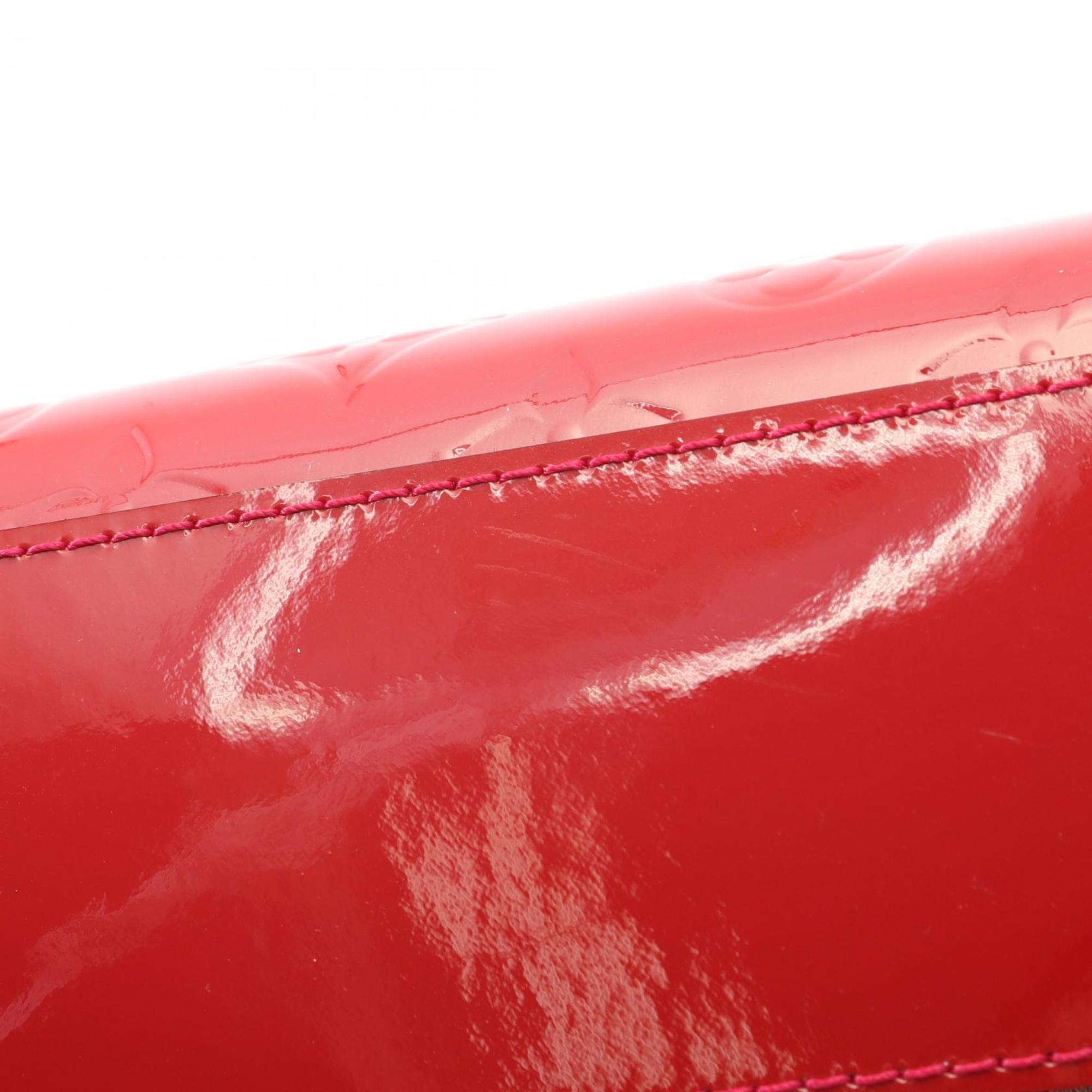 Louis Vuitton Indian Rose Red Color Vernis Handbag