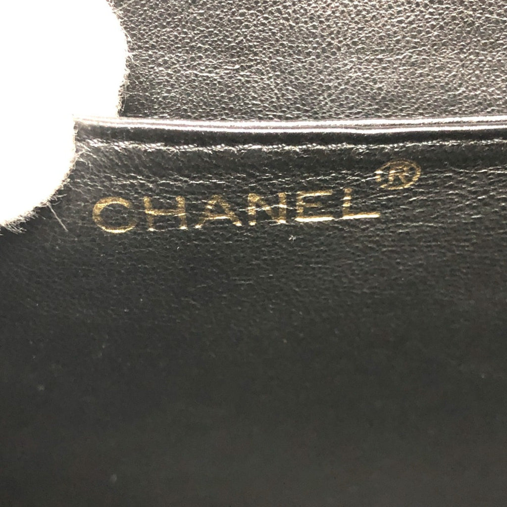 Chanel Black Leather Handbag