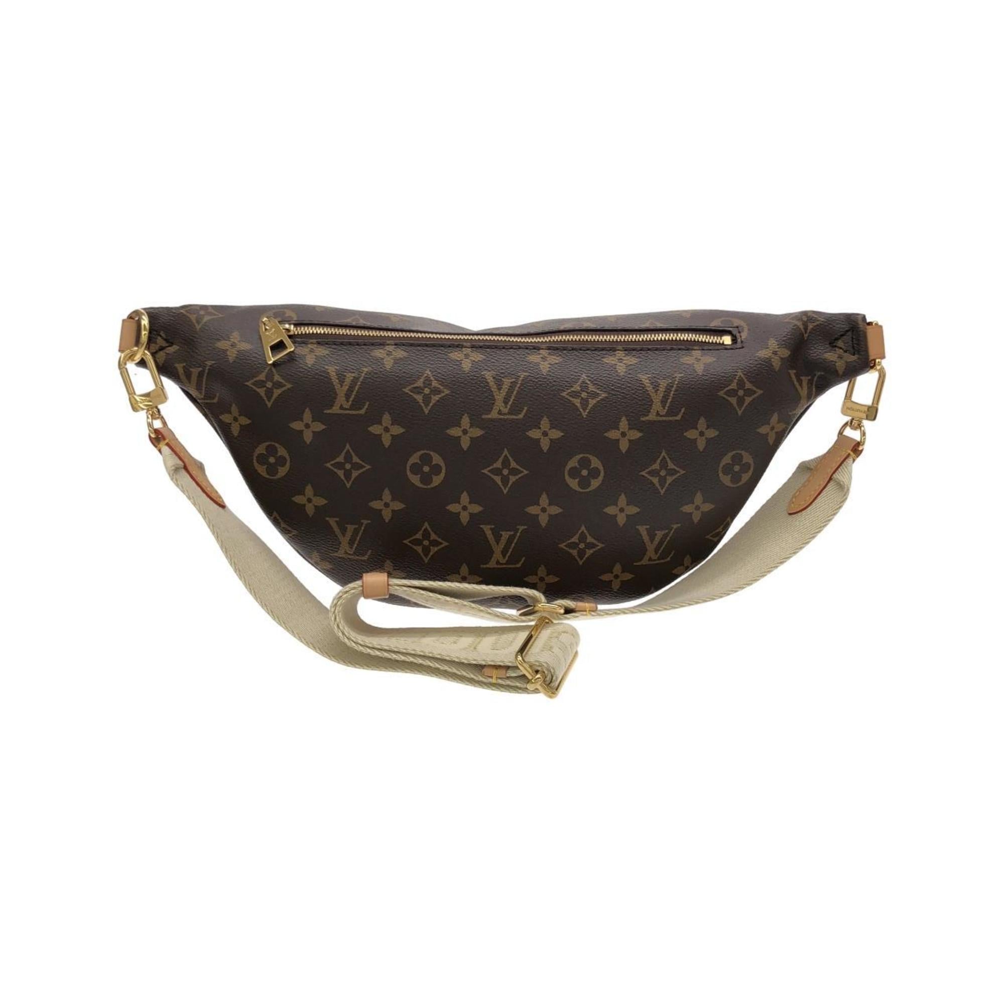 Louis Vuitton Marron Coated Canvas Handbag