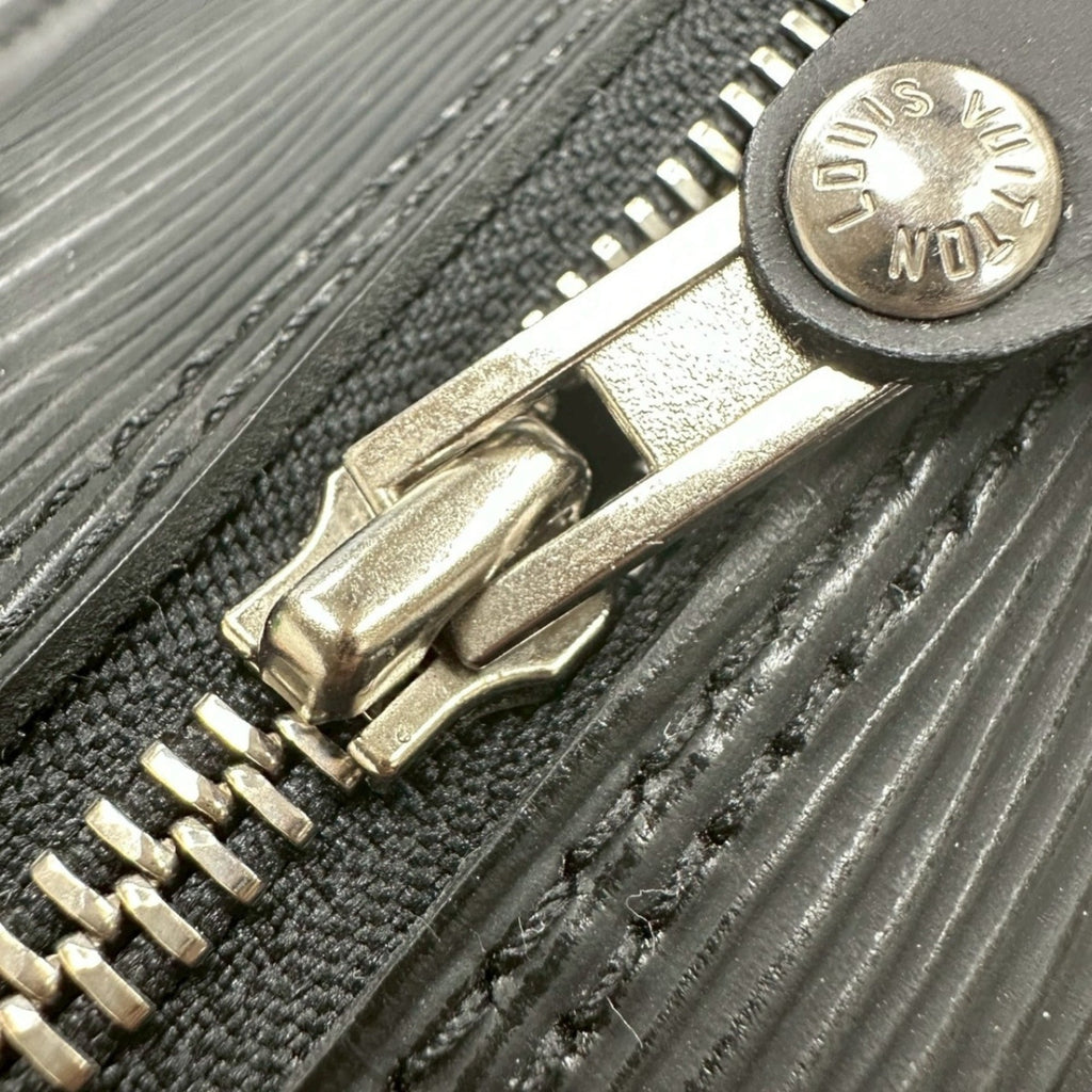 Louis Vuitton Black Epi Leather Handbag