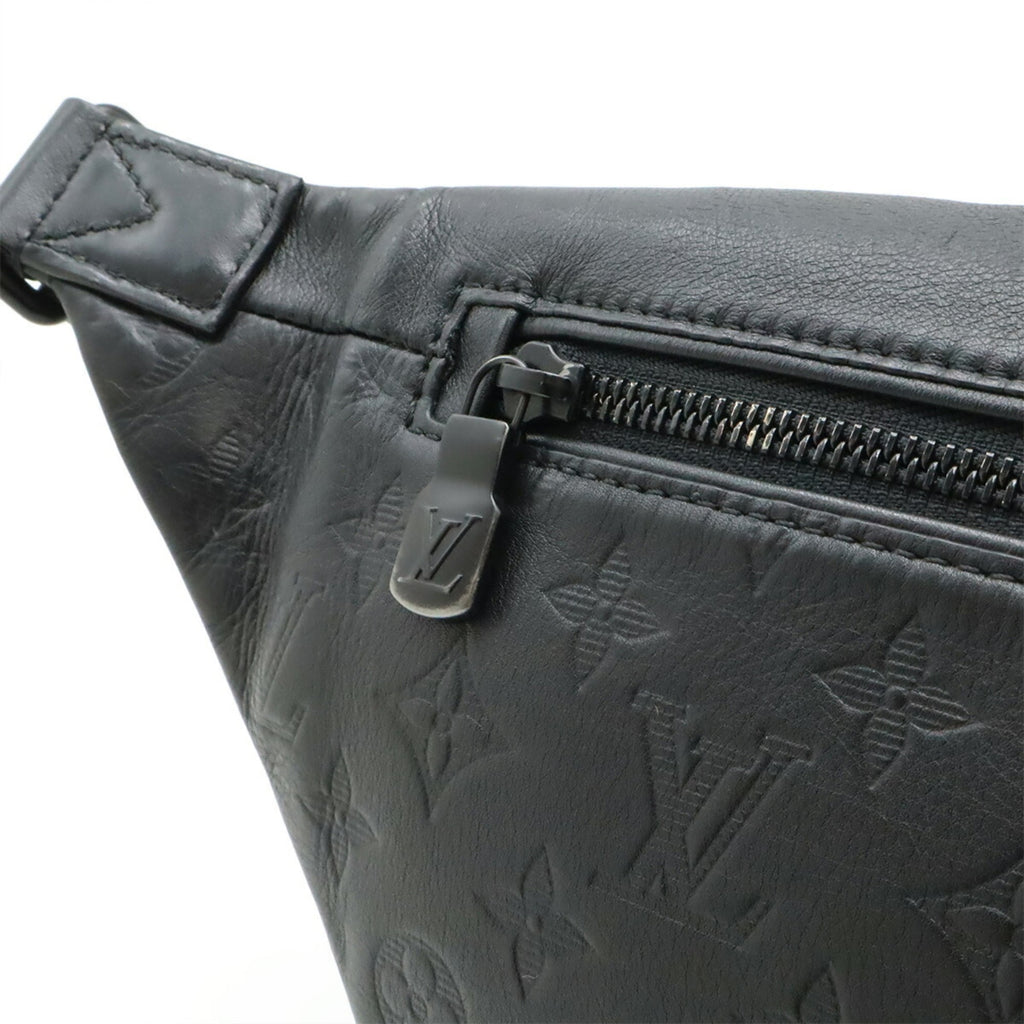 Louis Vuitton Black Noir Monogram Shadow Fanny Pack