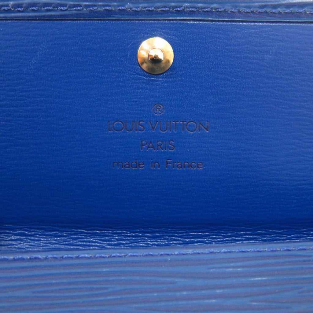 Louis Vuitton Blue Epi Leather Coin Purse/Coin Case
