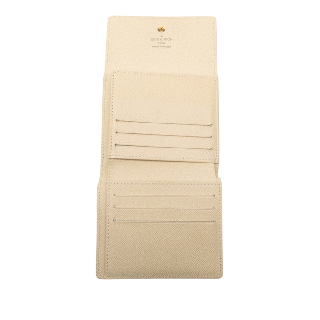 Louis Vuitton White Pvc Leather Wallet