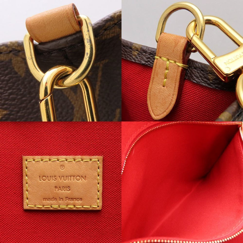 Louis Vuitton Monogram Brown Canvas Tote Bag