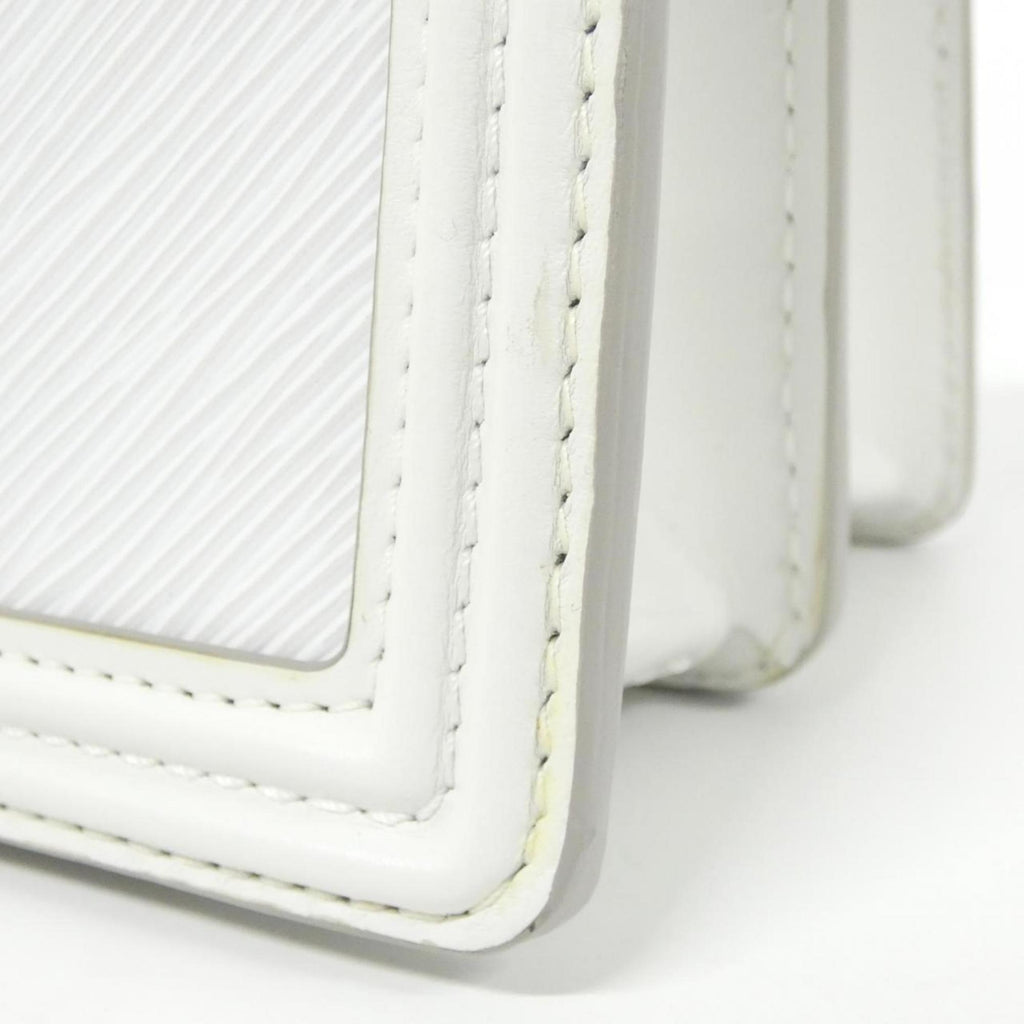 Louis Vuitton White Leather Shoulder Bag