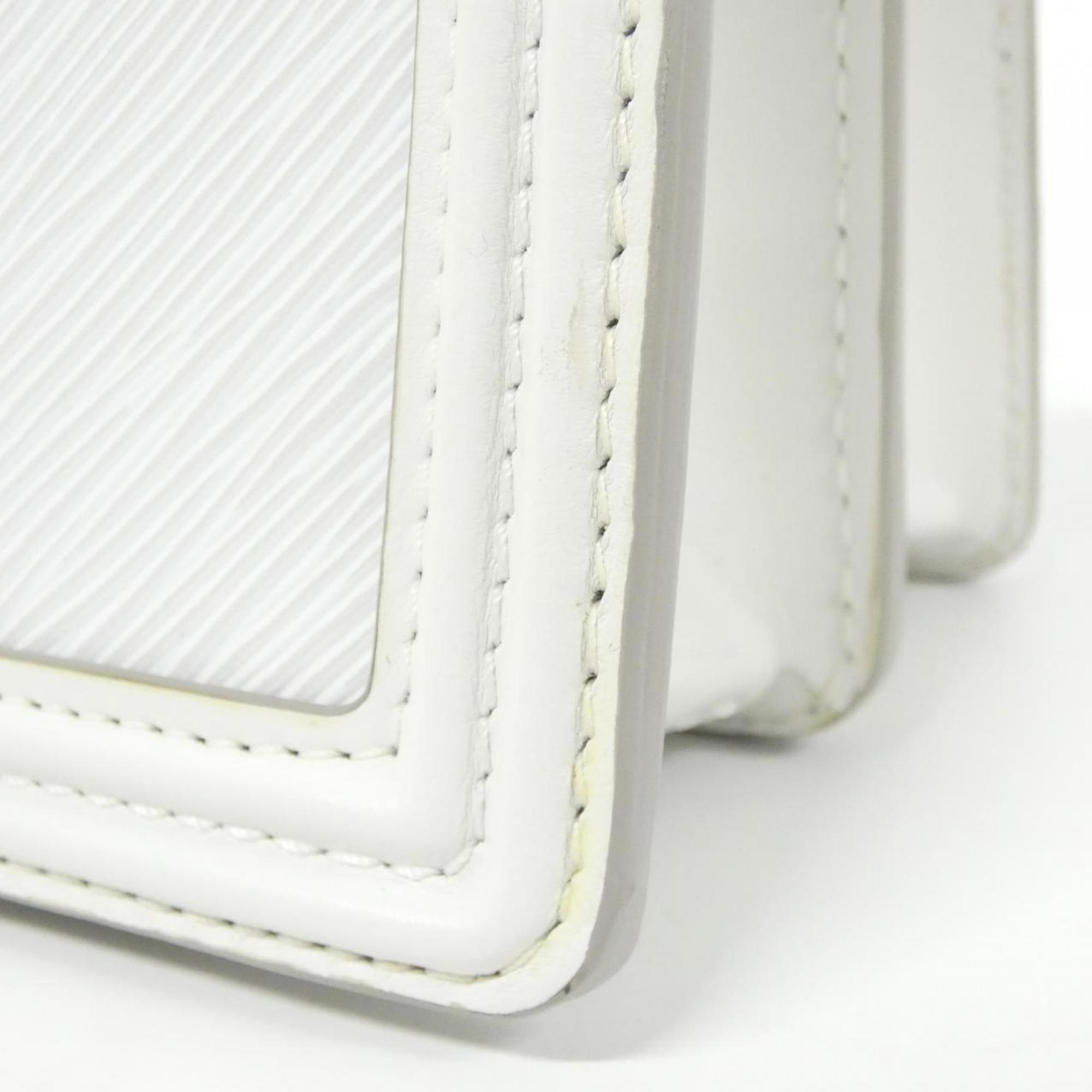 Louis Vuitton White Leather Shoulder Bag