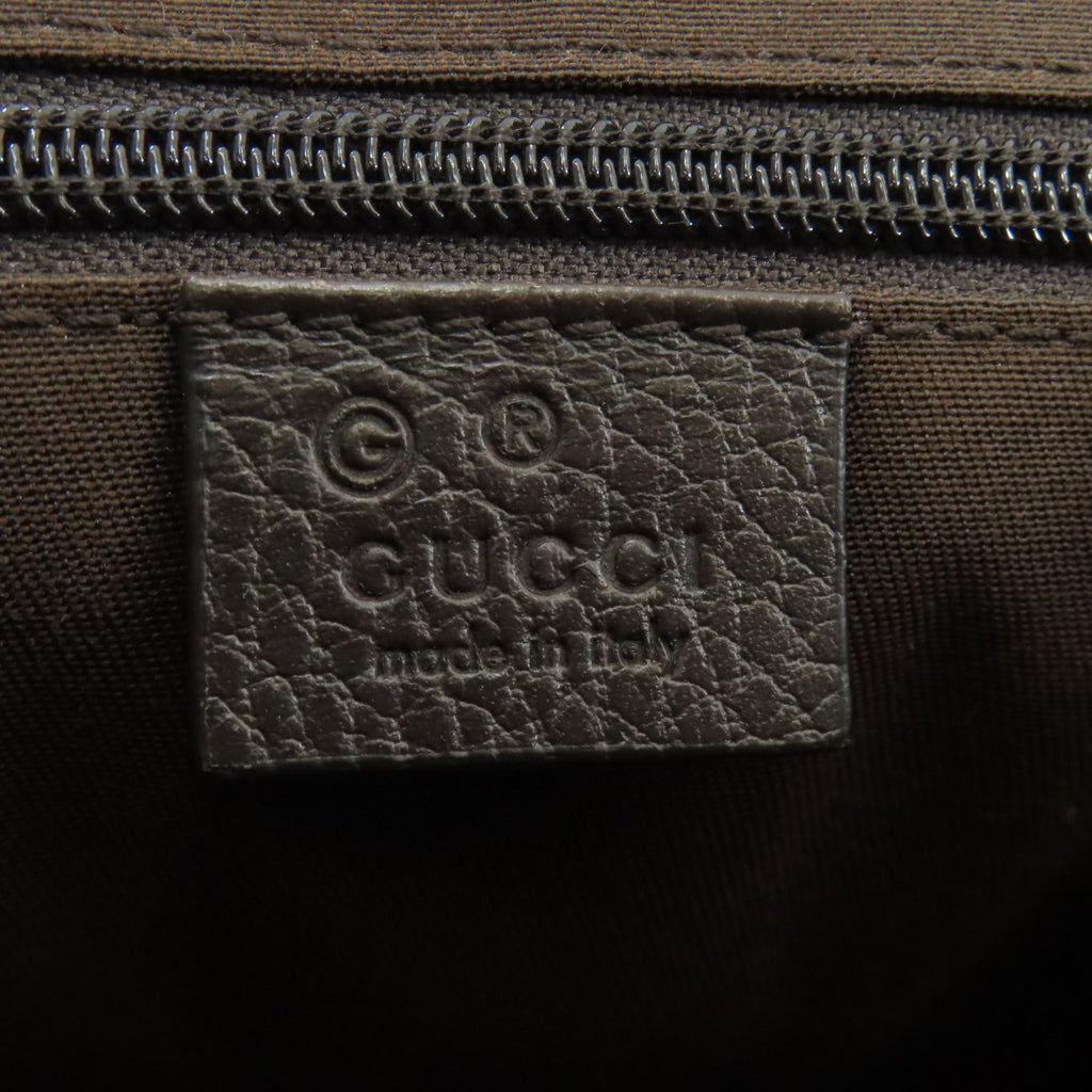 Gucci Brown Canvas Shoulder Bag (Pre-Owned)