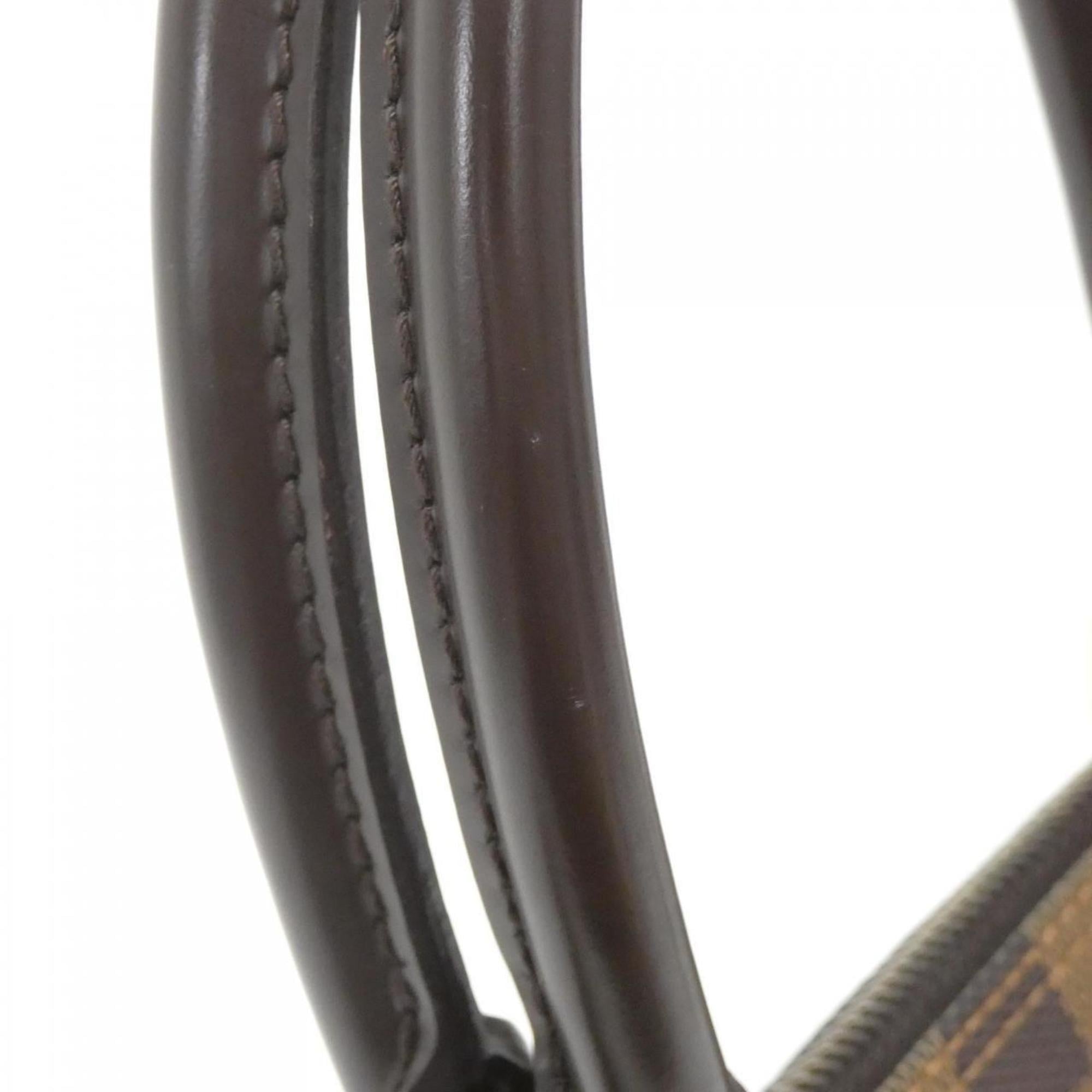 Louis Vuitton Brown Ebene Coated Canvas Handbag