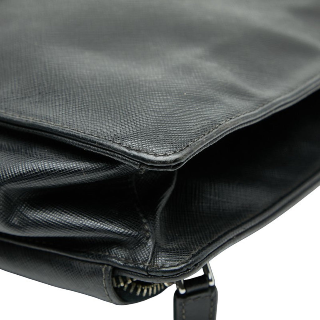 Prada Black Leather Handbag