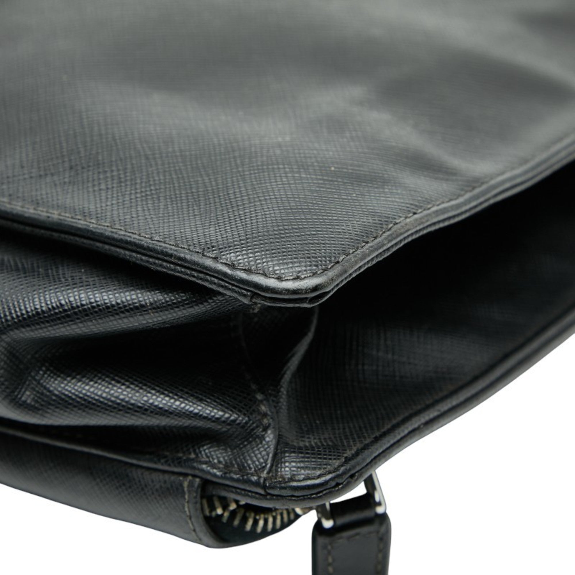 Prada Black Leather Handbag