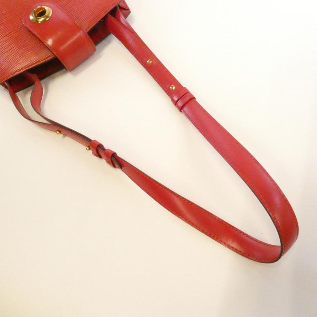 Louis Vuitton Red Color Leather Shoulder Bag