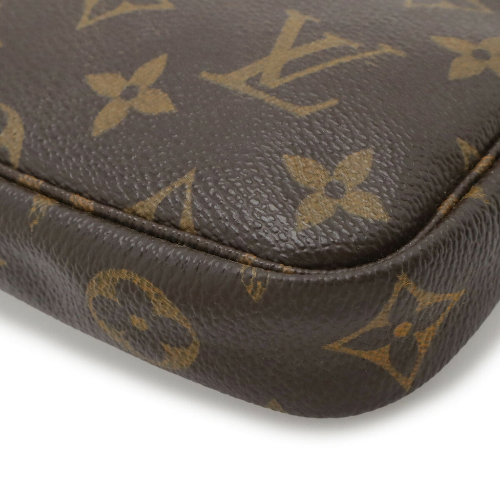 Louis Vuitton Brown Monogram Pochette Pouch