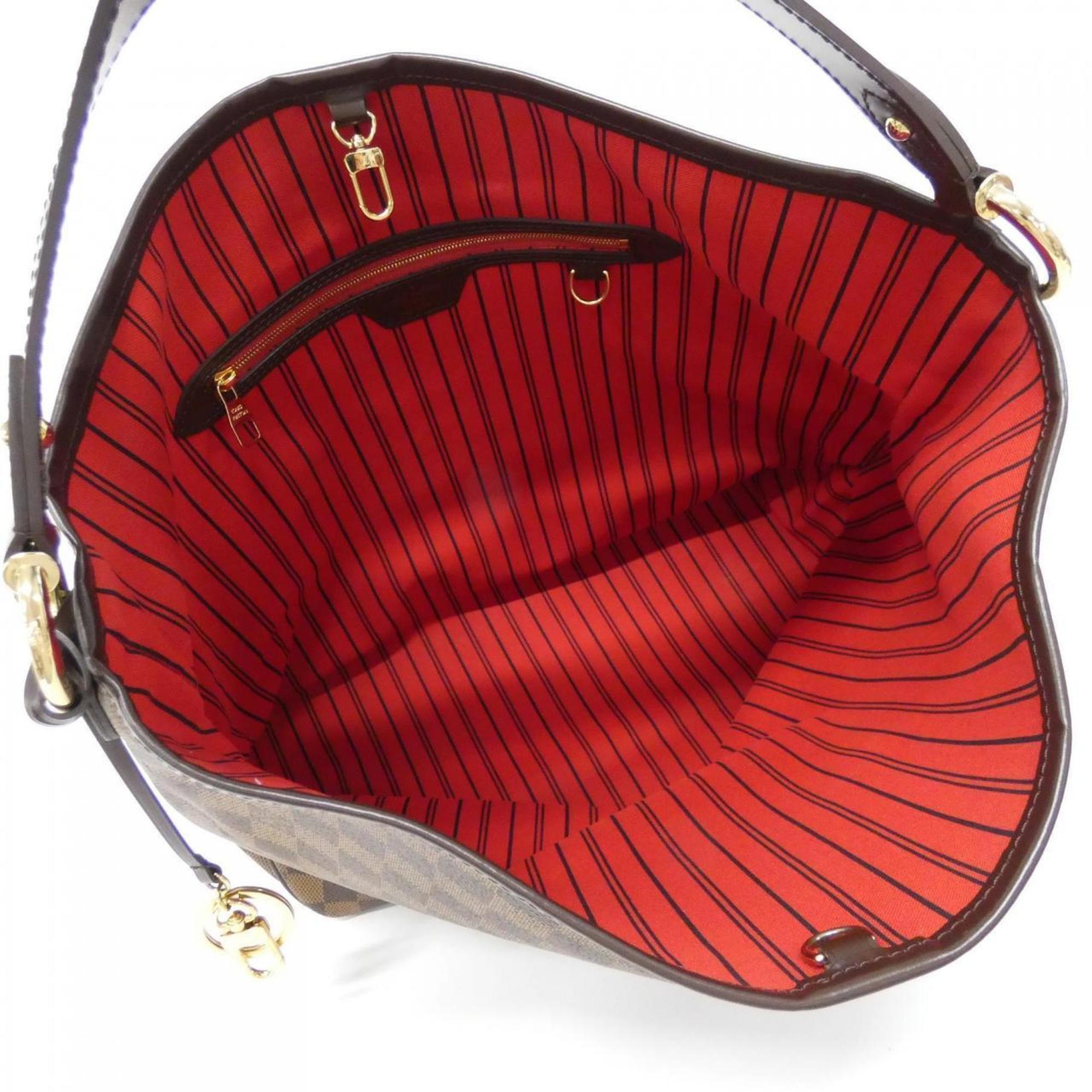 Louis Vuitton Ebene Coated Canvas Shoulder Bag