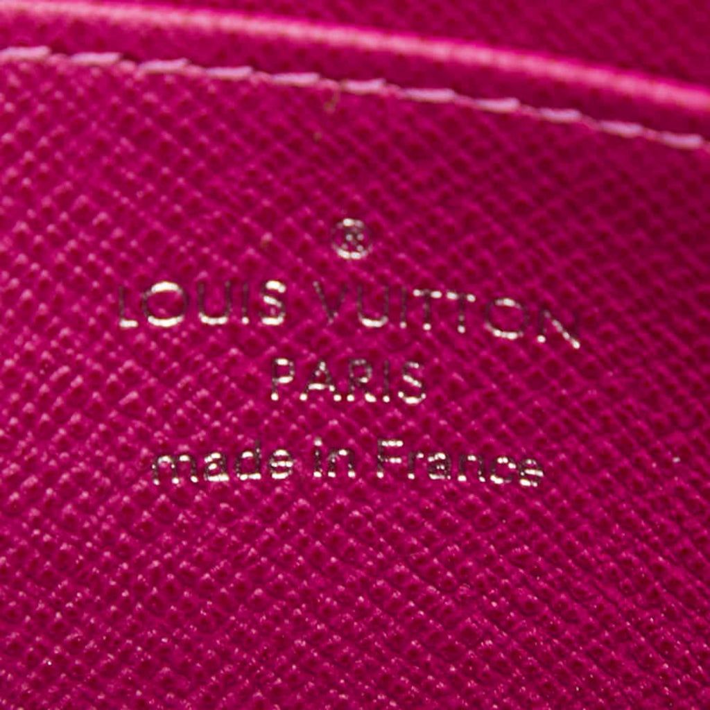 Louis Vuitton Grenade Purple Leather Coin Purse/Coin Case