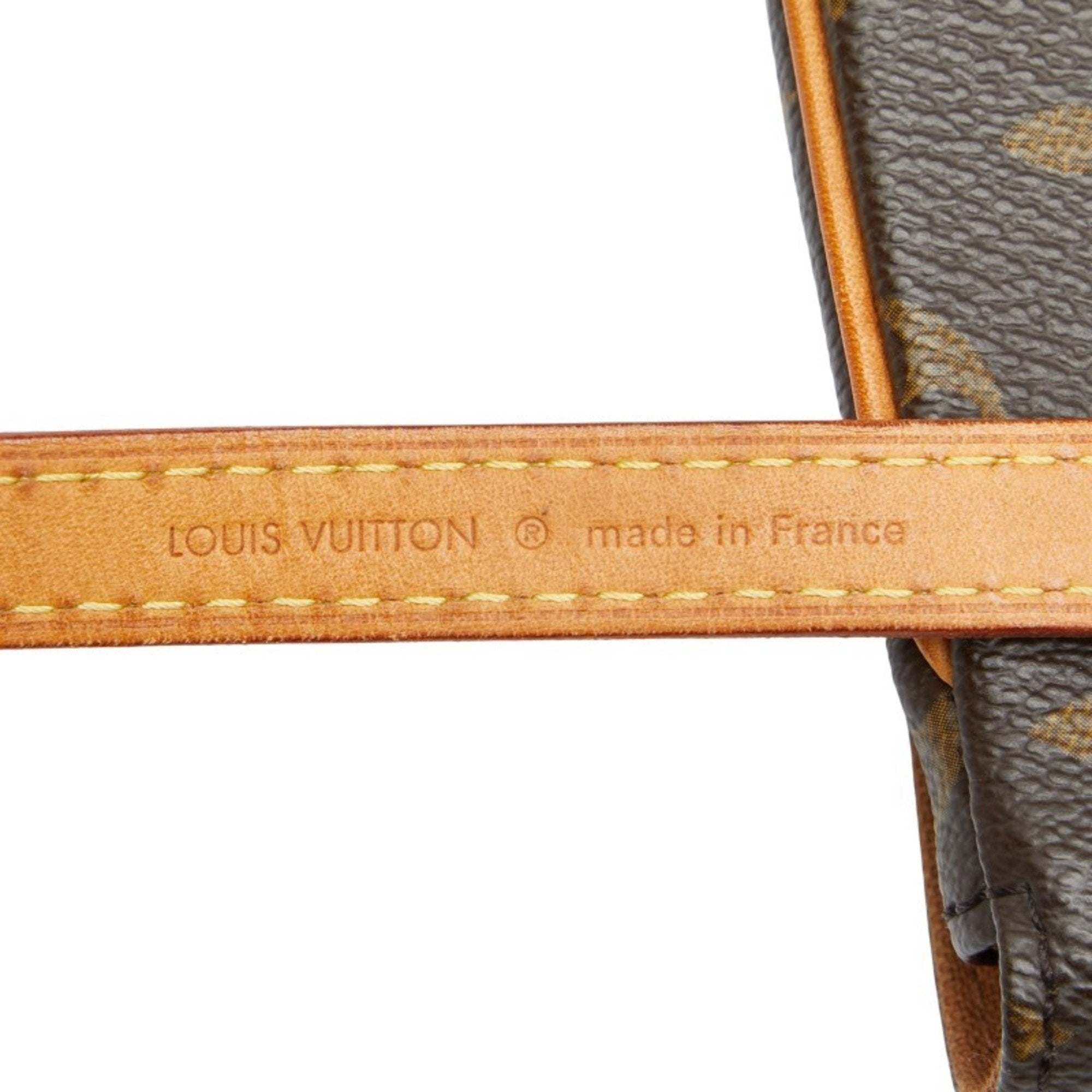 Louis Vuitton Brown Pvc Leather Fanny Pack Pochette