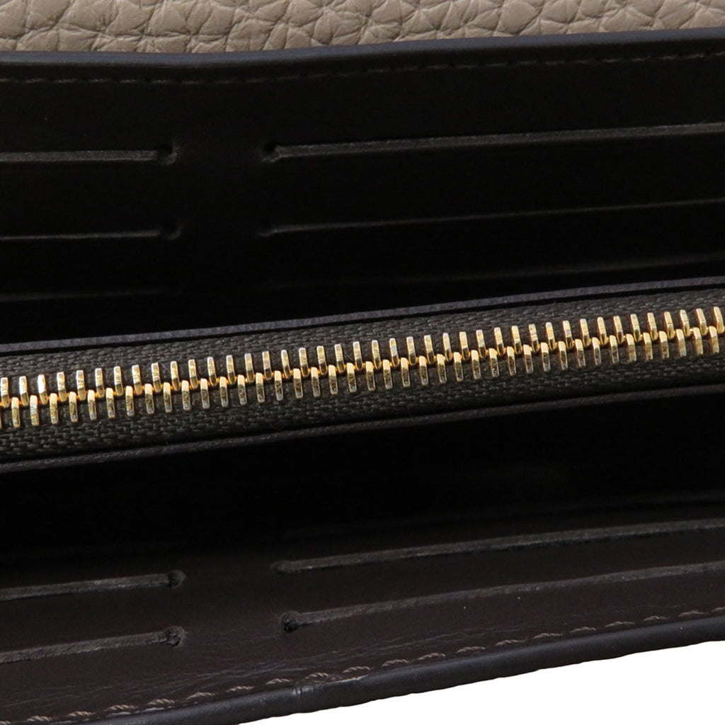 Louis Vuitton Galle Leather Long Wallet