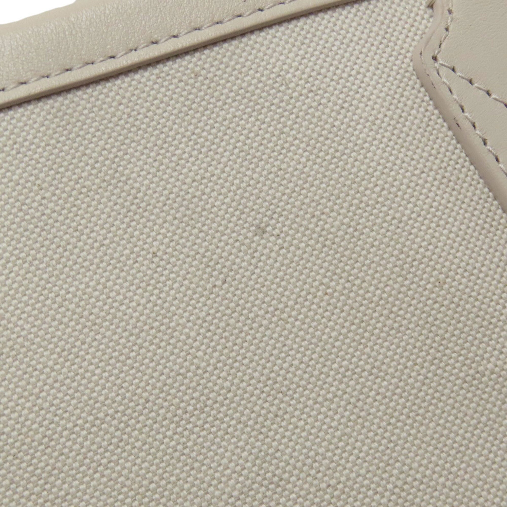 Balenciaga White Canvas Tote