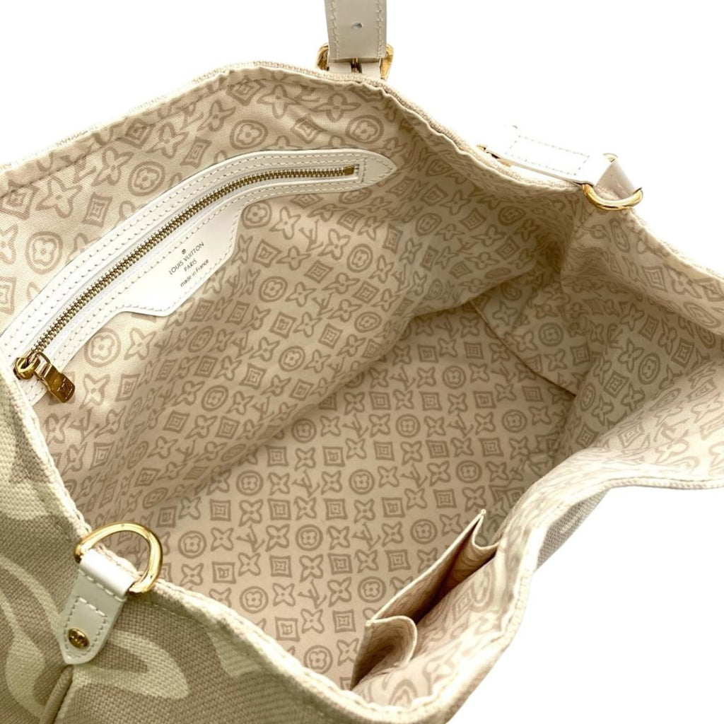 Louis Vuitton Sable Canvas Tote Bag