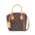 Louis Vuitton Brown Monogram Coated Canvas Leather Handbag
