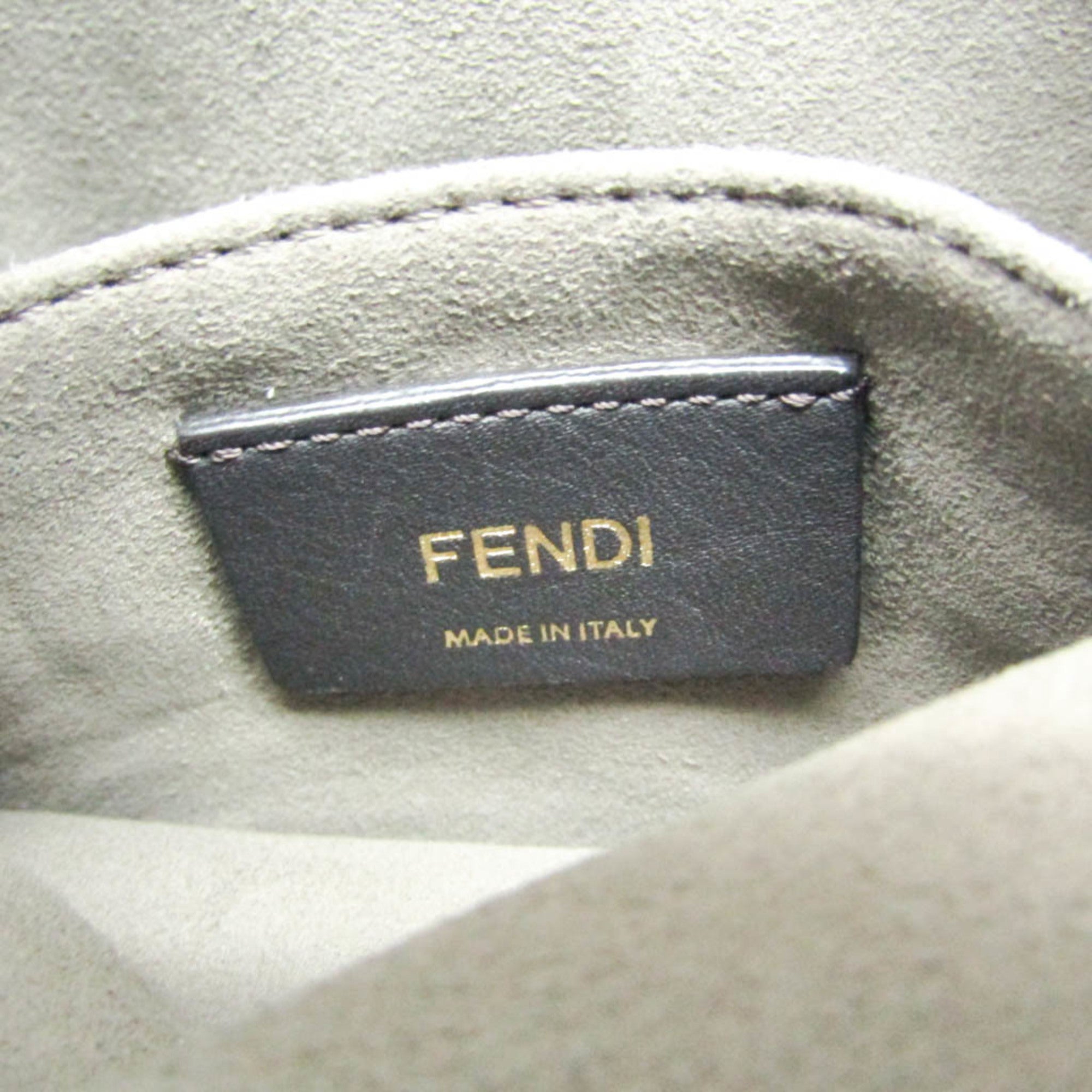 Fendi Red Color Leather Shoulder Bag