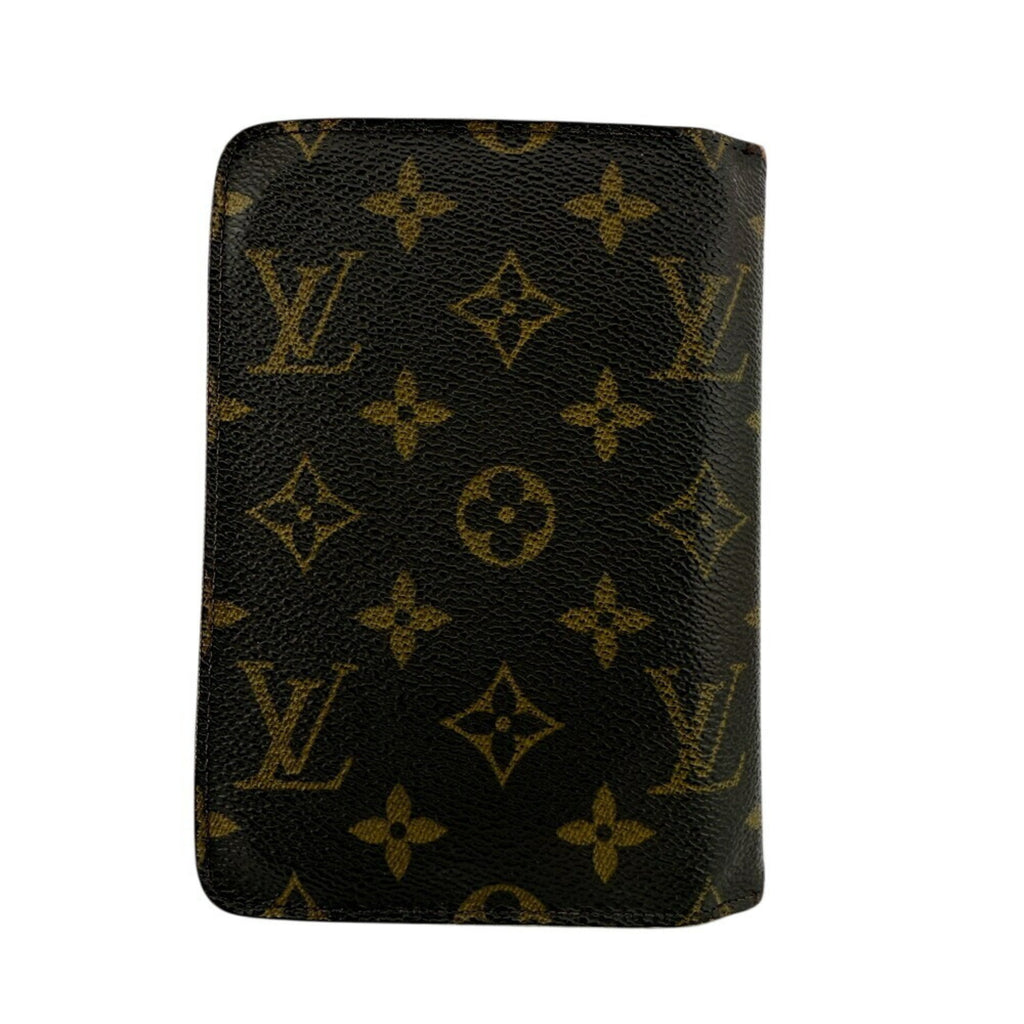 Louis Vuitton Brown Monogram Leather Wallet