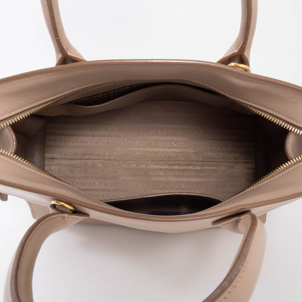 Prada Beige Leather Handbag