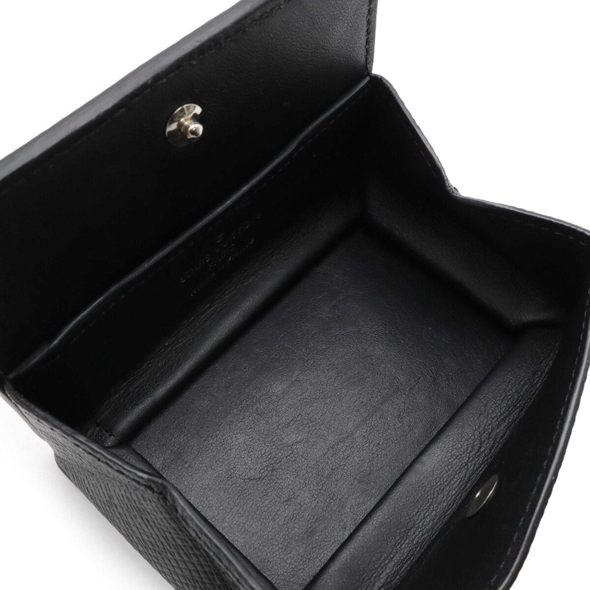 Louis Vuitton Ardoise Taiga Leather Coin Purse/Coin Case