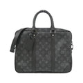 Louis Vuitton Black Coated Canvas Handbag
