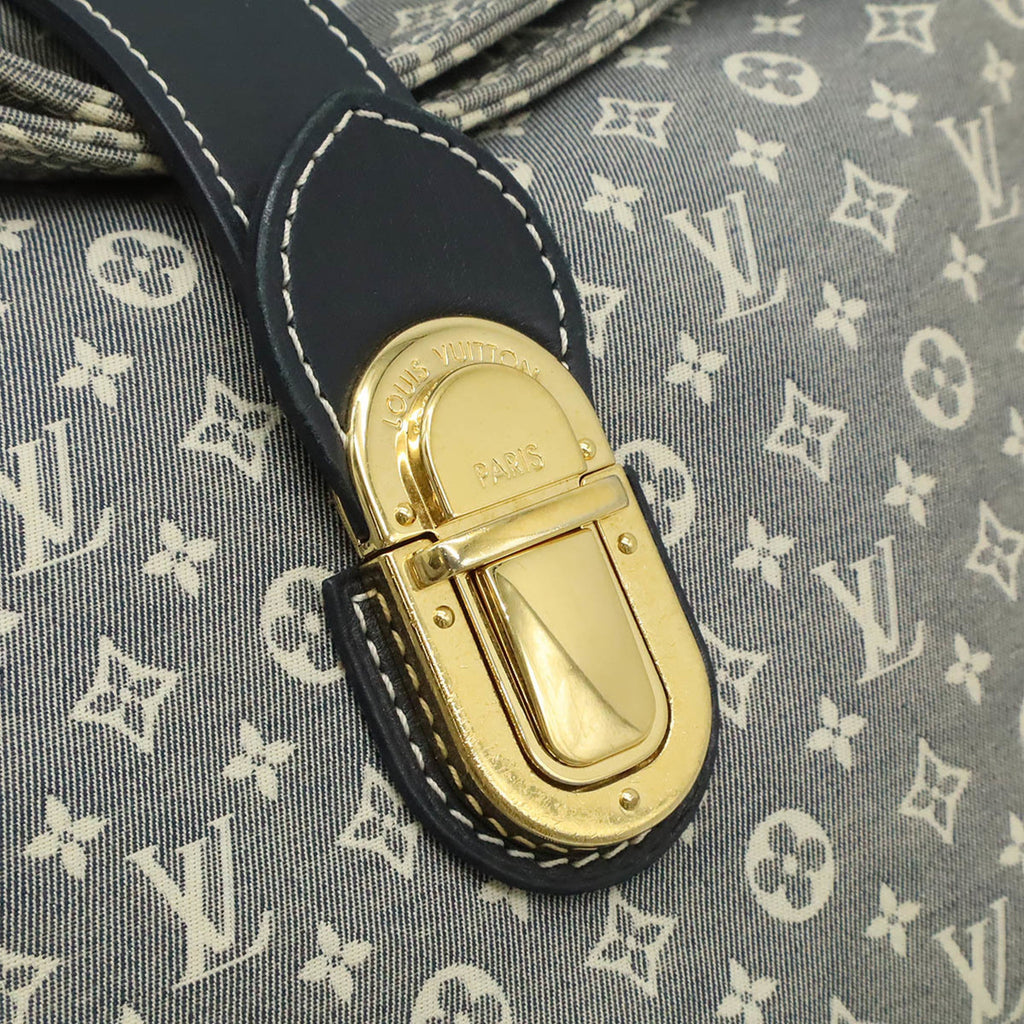 Louis Vuitton Ancre Navy Monogram Idylle Leather Shoulder Bag