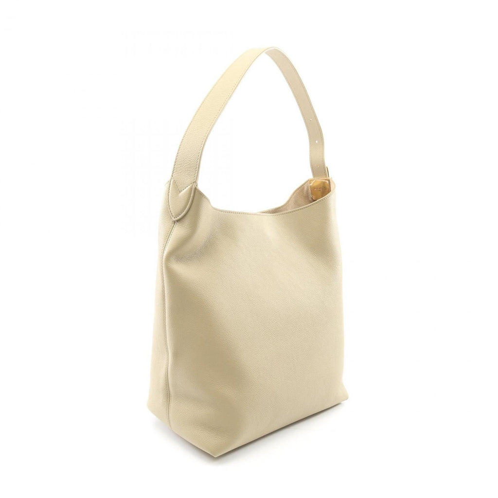 Louis Vuitton Beige Leather Shoulder Bag
