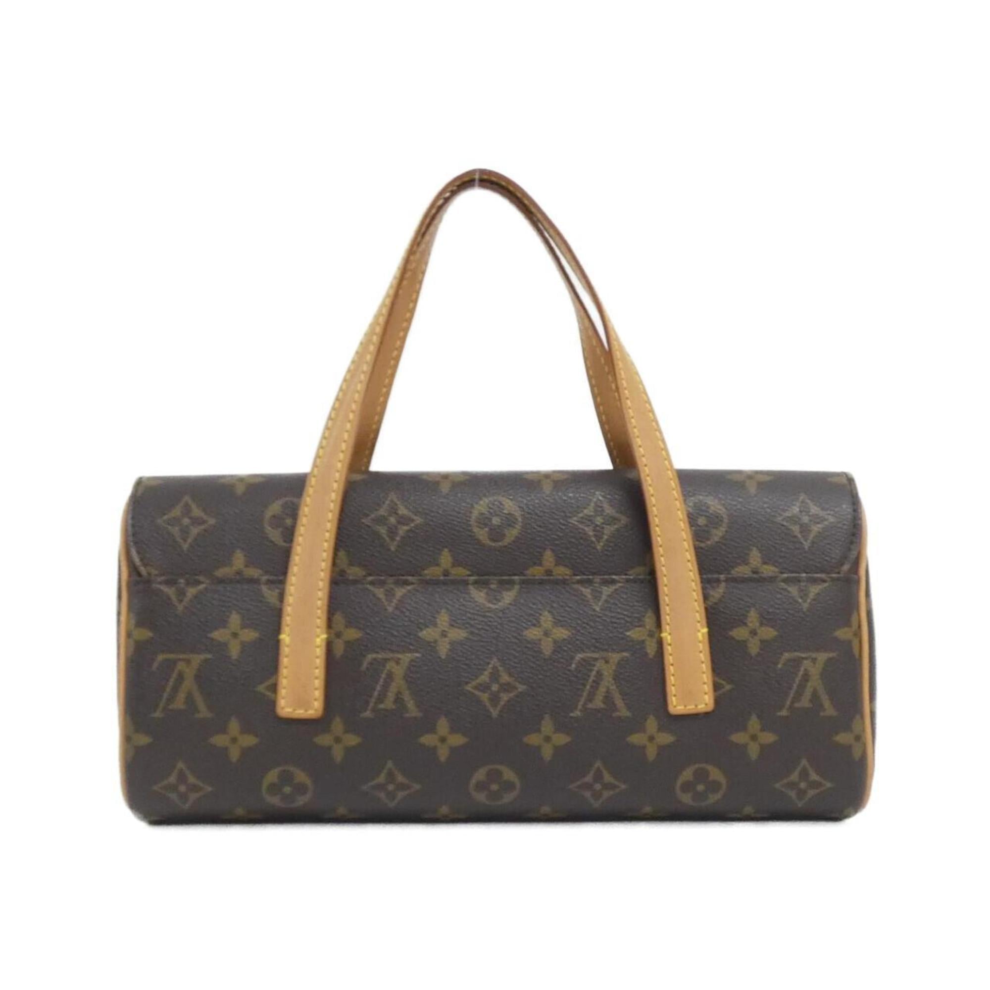 Louis Vuitton Marron Coated Canvas Handbag