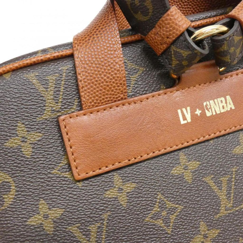 Louis Vuitton Marron Coated Canvas Backpack