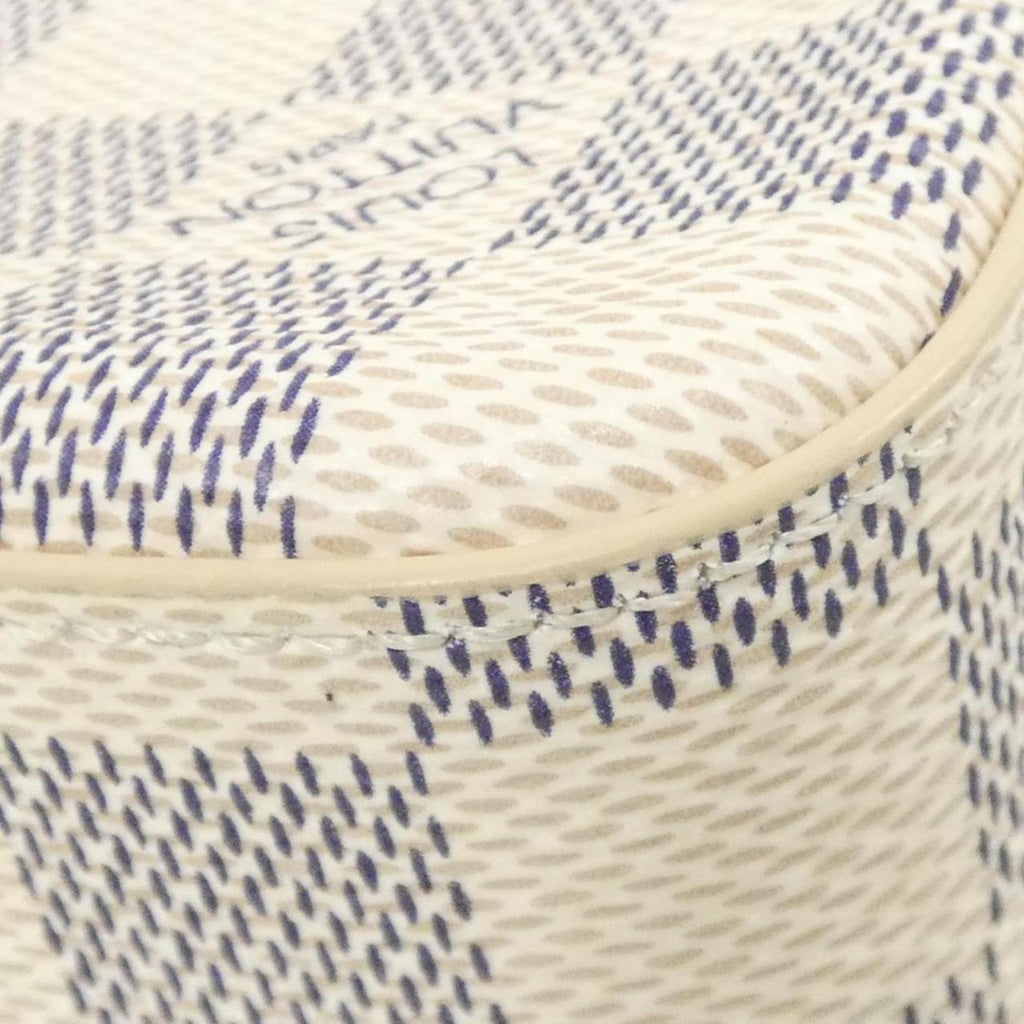 Louis Vuitton Azur Coated Canvas Pochette Pouch Shoulder Bag