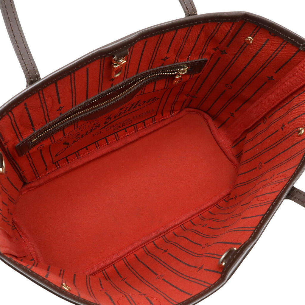 Louis Vuitton Brown Damier Canvas Pvc Handbag Shoulder Bag Tote Bag