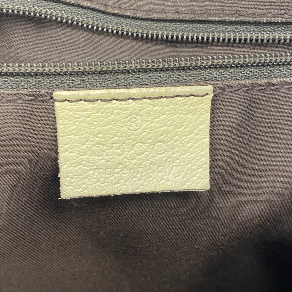 Gucci Brown Canvas Shoulder Bag (Pre-Owned)