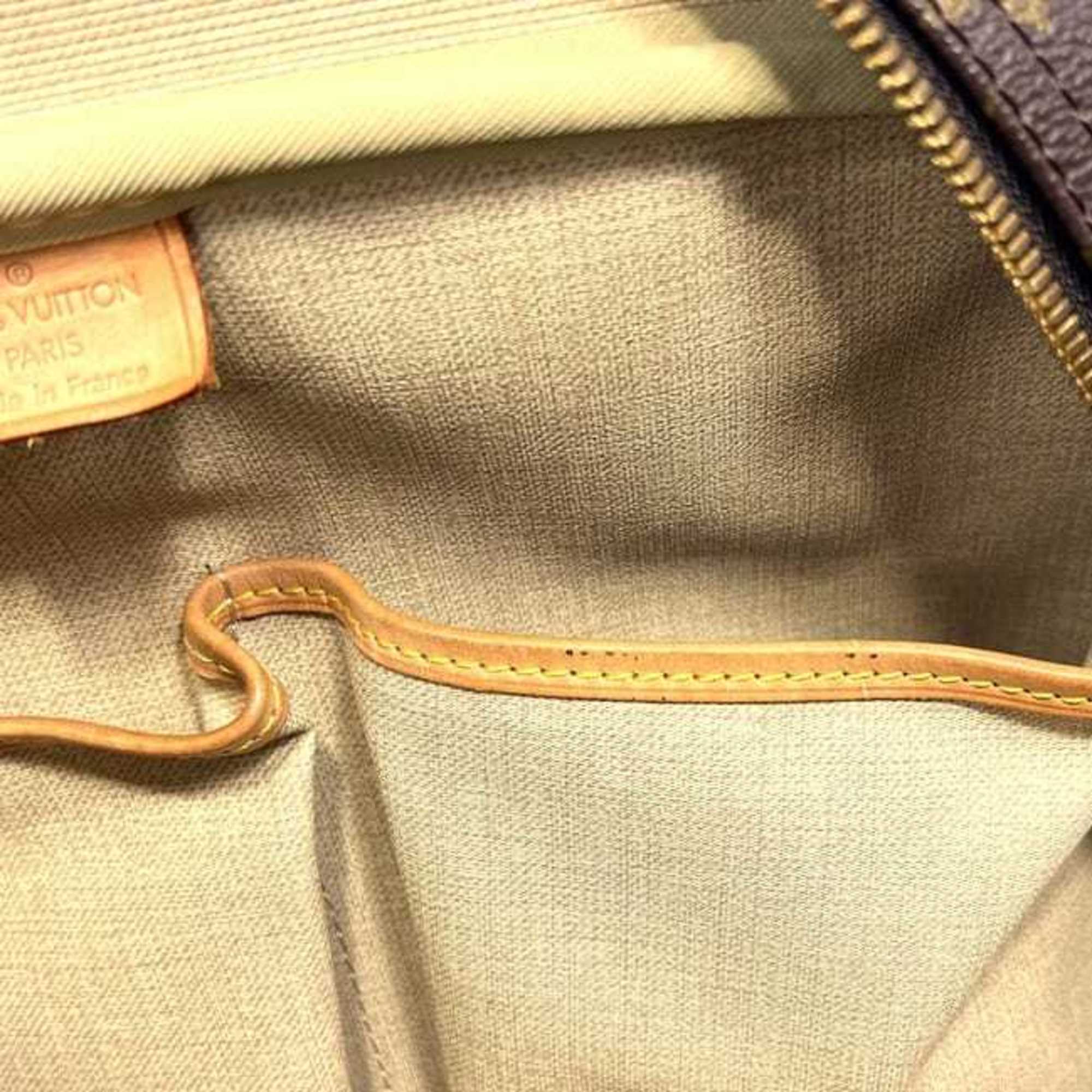 Louis Vuitton Monogram Brown Monogram Leather Boston Bag Handbag