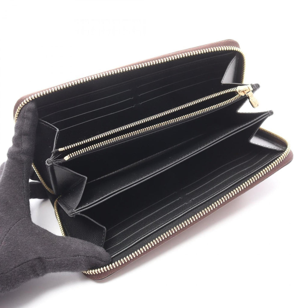 Louis Vuitton Brown Monogram Reverse Coated Canvas Long Wallet