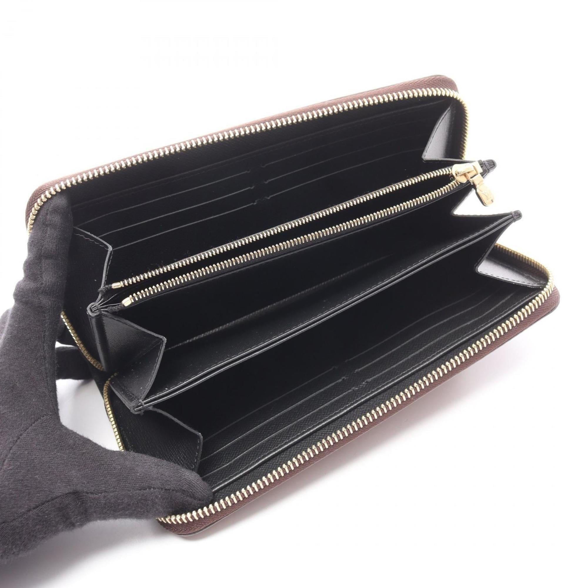 Louis Vuitton Brown Monogram Reverse Coated Canvas Long Wallet