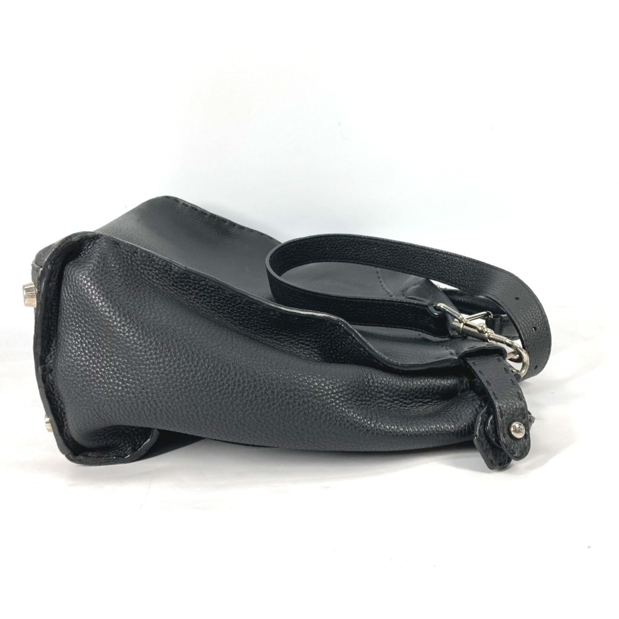 Fendi Black Leather Briefcase