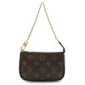 Louis Vuitton Brown Monogram Pochette Pouch