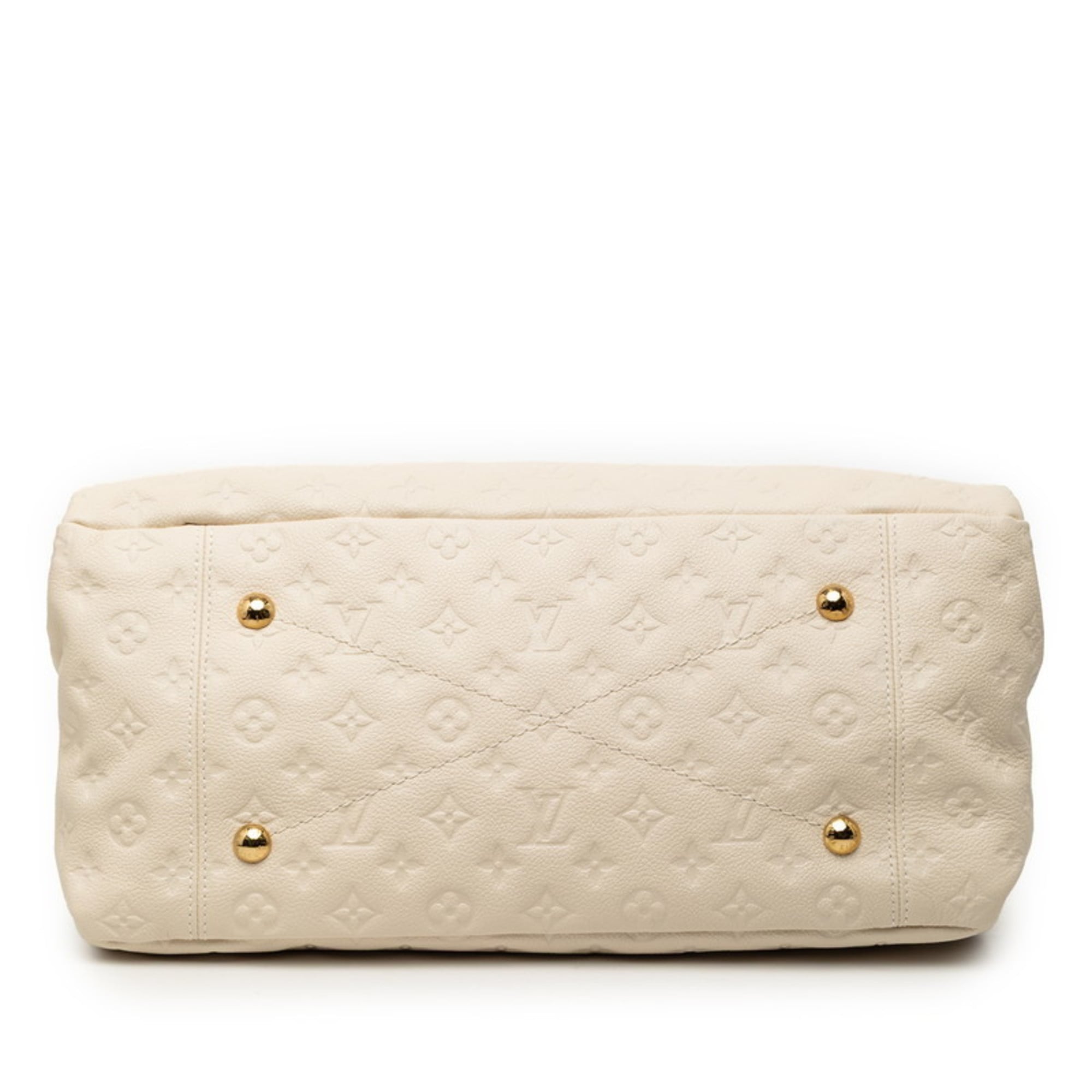 Louis Vuitton Ivory Neige Leather Shoulder Bag