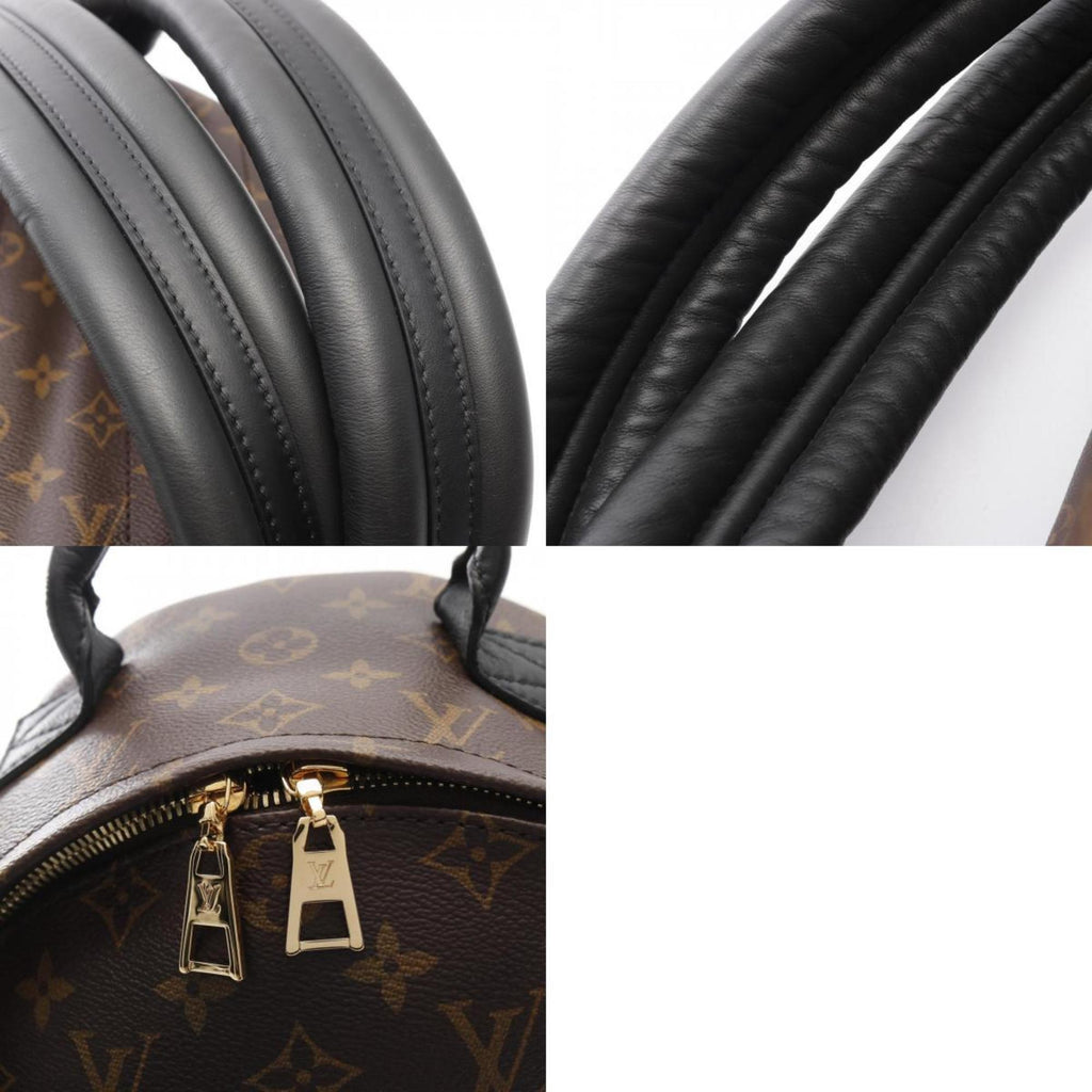 Louis Vuitton Brown Coated Canvas Leather Backpack