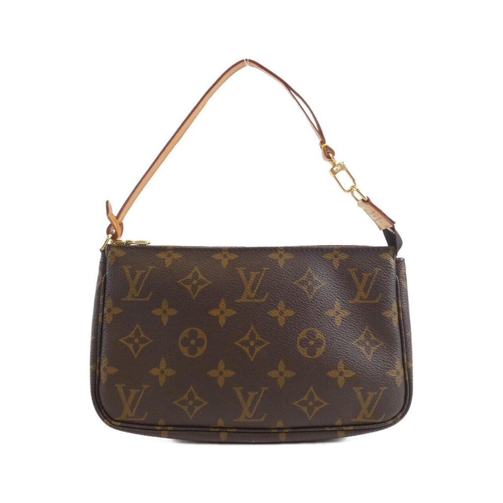 Louis Vuitton Marron Coated Canvas Pouch