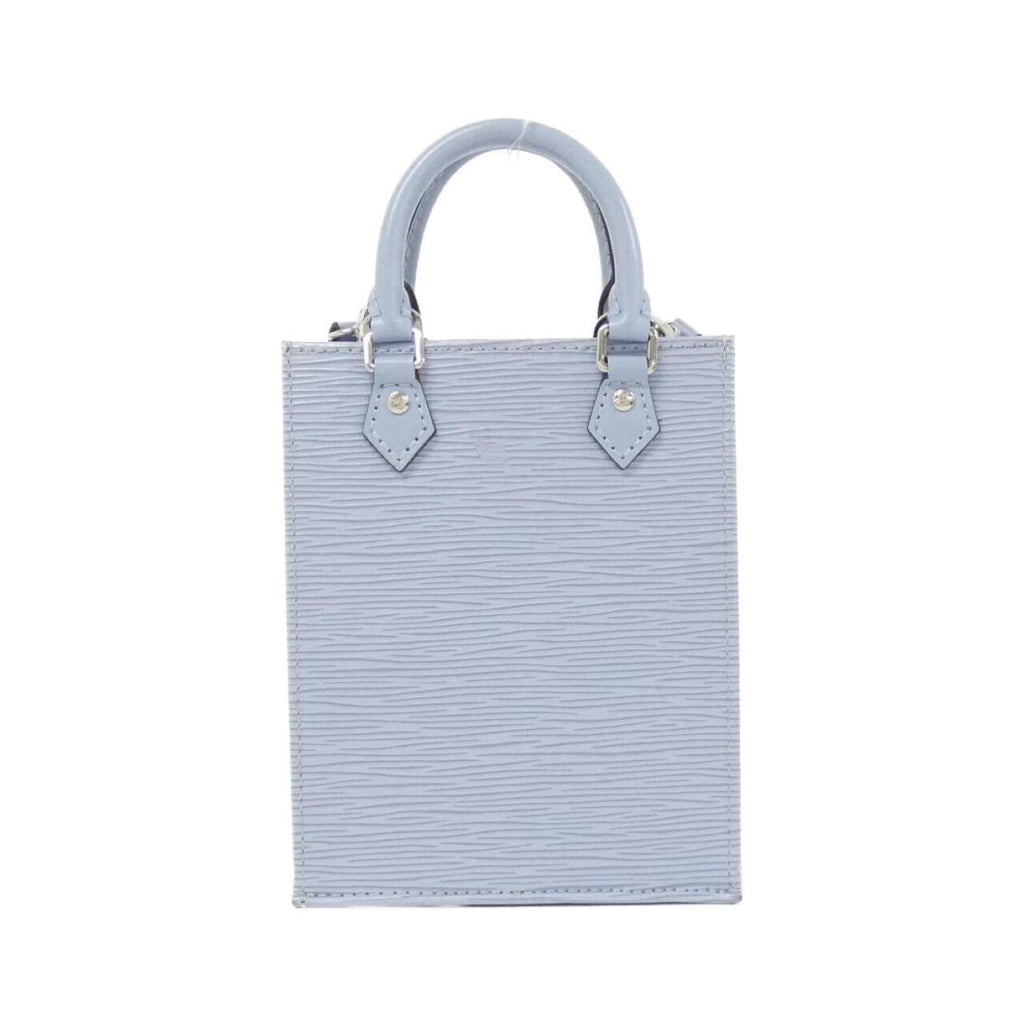 Louis Vuitton Light Blue Leather Handbag